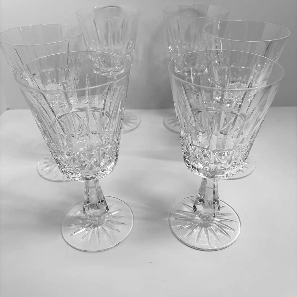 Set Of 6 | Waterford Crystal | Kylemore Water Goblet - Excellent Condition
